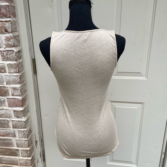 Express, Sleeveless, Lace, Gold Metallic, Blouse, Size XS - Picture 2 of 3